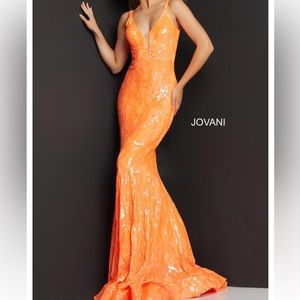New Jovani collection Tangerine Gown